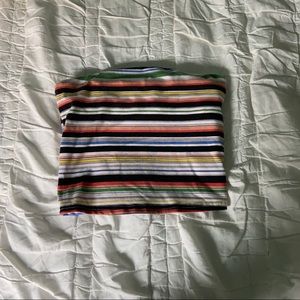 Striped Urban Outfitters Tube Top